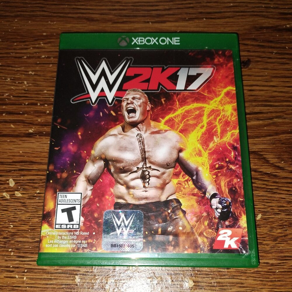 WWE 2K17 (Microsoft Xbox One, 2016) Complete